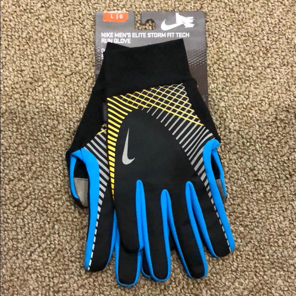 NEW NIKE Men’s Elite Storm Fit Tech Run Glove